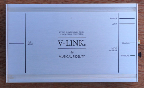 Musical fidelity link ii - fidelity, v-link